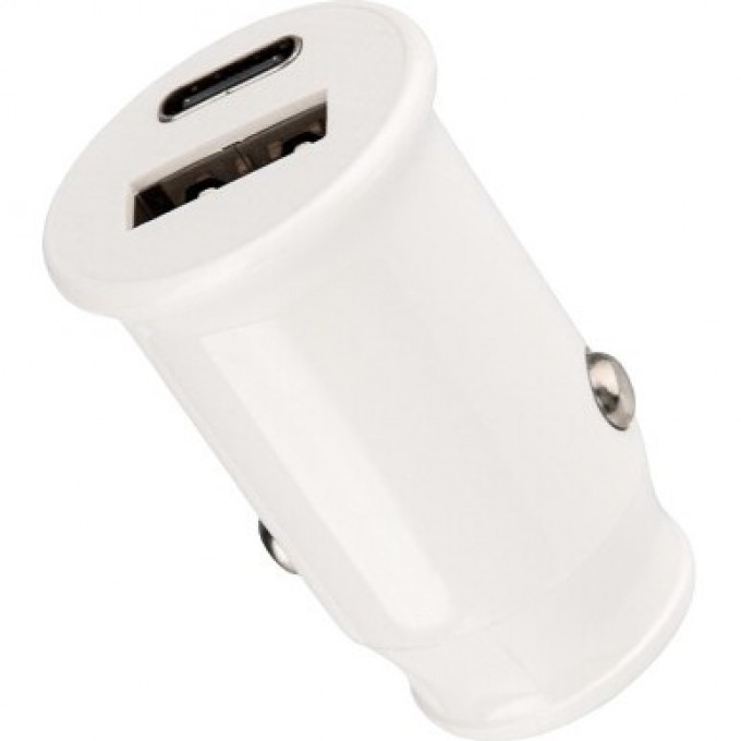 Автозарядка в прикуриватель REXANT АЗУ USB-A+USB-C, 2.4 A белая 18-2229 Автозарядка в прикуриватель REXANT АЗУ USB-A+USB-C, 2.4 A белая 18-2229