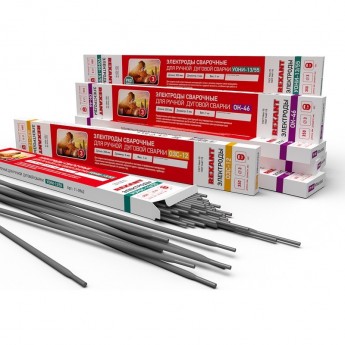 Электрод REXANT ОК-46, 350 мм/3 мм, пачка 1 кг Электрод REXANT ОК-46, 350 мм/3 мм, пачка 1 кг
