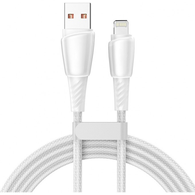Кабель REXANT USB-A – Lightning для Apple, 2,4А, 1м, в белой нейлоновой оплетке 18-7061 Кабель REXANT USB-A – Lightning для Apple, 2,4А, 1м, в белой нейлоновой оплетке 18-7061