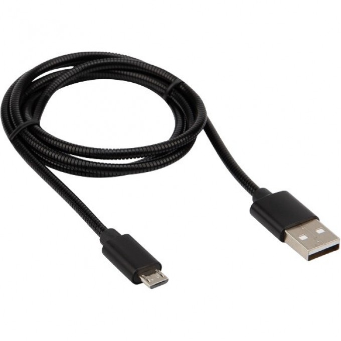 Кабель REXANT USB-micro USB 1 метр, черный 18-4241 Кабель REXANT USB-micro USB 1 метр, черный 18-4241