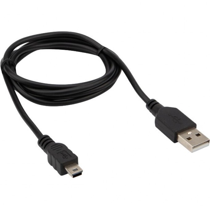 Кабель REXANT USB-mini USB/PVC 1 метр, черный 18-4402 Кабель REXANT USB-mini USB/PVC 1 метр, черный 18-4402