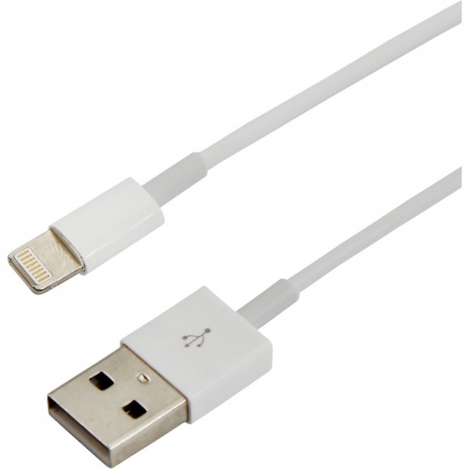 Кабель USB-Lightning REXANT для iPhone пвх 1 м 18-1121 Кабель USB-Lightning REXANT для iPhone пвх 1 м 18-1121