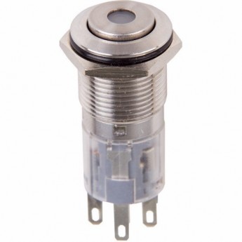 Кнопка антивандальная REXANT A-16-C4 16 250В б/фикс синяя Кнопка антивандальная REXANT A-16-C4 16 250В б/фикс синяя