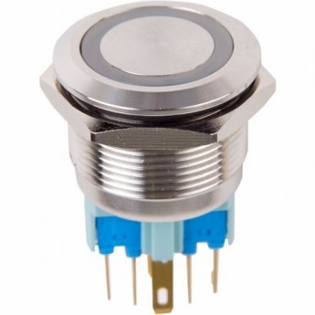 Кнопка антивандальная REXANT A-22-C1 22 б/фикс плоская Кнопка антивандальная REXANT A-22-C1 22 б/фикс плоская