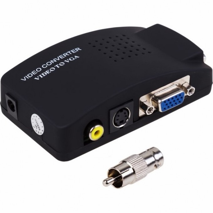 Конвертер REXANT BNC\RCA + s-video на VGA 17-6932 Конвертер REXANT BNC\RCA + s-video на VGA 17-6932