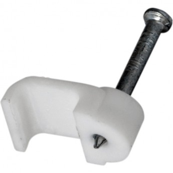 Крепеж кабеля REXANT плоский 8 х 3 мм, 50 шт. Крепеж кабеля REXANT плоский 8 х 3 мм, 50 шт.