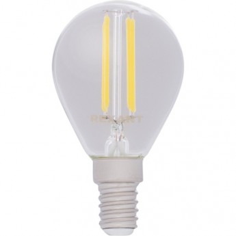 Лампа филаментная REXANT GL45 7.5 Вт 4000K E14 прозрачная колба Лампа филаментная REXANT GL45 7.5 Вт 4000K E14 прозрачная колба