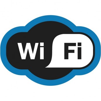 Наклейка информационный знак REXANT ЗОНА WI-FI 150х200 мм Наклейка информационный знак REXANT ЗОНА WI-FI 150х200 мм