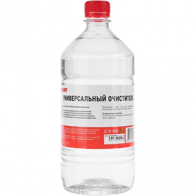 Очиститель универсальный REXANT абсолютированный 99.7% 1 л 09-4110 Очиститель универсальный REXANT абсолютированный 99.7% 1 л 09-4110