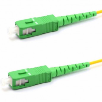 Патч-корд REXANT 9/125 (OS2) SC/APC-SC/APC LSZH оптический соединительный 1м Патч-корд REXANT 9/125 (OS2) SC/APC-SC/APC LSZH оптический соединительный 1м