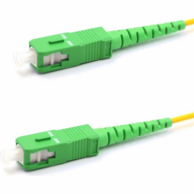 Патч-корд REXANT 9/125 (OS2) SC/APC-SC/APC LSZH оптический соединительный 5м 50-2025 Патч-корд REXANT 9/125 (OS2) SC/APC-SC/APC LSZH оптический соединительный 5м 50-2025