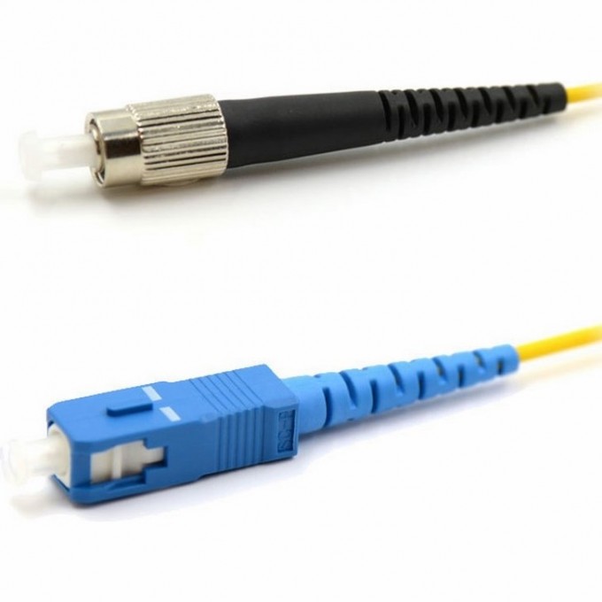 Патч-корд REXANT 9/125 (OS2) SC/UPC-FC/UPC LSZH оптический переходной 3м 50-2802 Патч-корд REXANT 9/125 (OS2) SC/UPC-FC/UPC LSZH оптический переходной 3м 50-2802