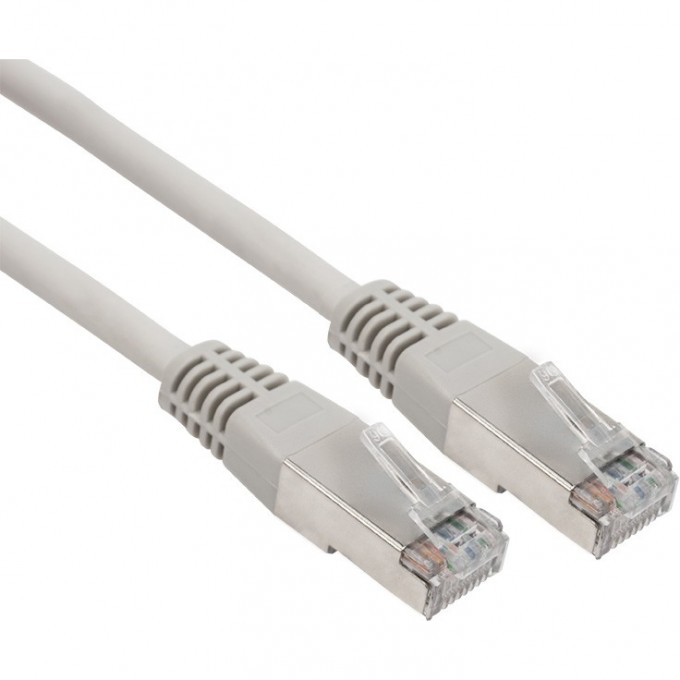Патч-корд REXANT F/UTP RJ45-RJ45 LSZH серый 1 м 18-8102-1 Патч-корд REXANT F/UTP RJ45-RJ45 LSZH серый 1 м 18-8102-1