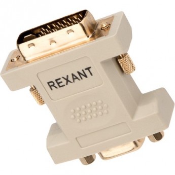 Переходник REXANT штекер DVI-I - гнездо VGA Переходник REXANT штекер DVI-I - гнездо VGA