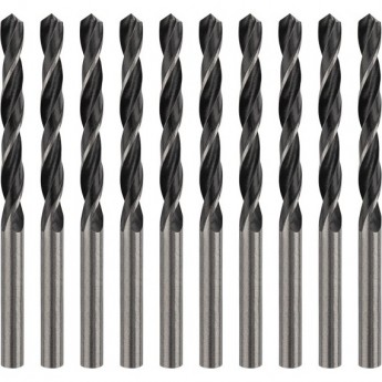 Сверло по металлу REXANT 5,0 мм HSS (10 шт. в упаковке) DIN 338