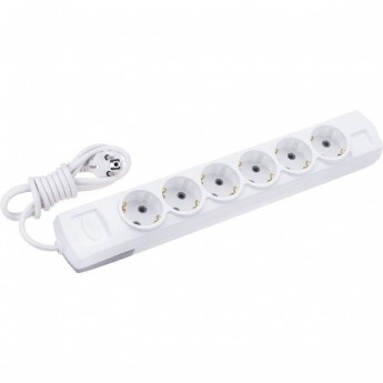 Удлинитель REXANT PREMIUM 6 гнезд, 1,5м, 3х1,5мм², с/з, белый Удлинитель REXANT PREMIUM 6 гнезд, 1,5м, 3х1,5мм², с/з, белый